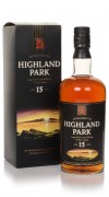 Highland Park 15 Year Old - Sunset Label - Early 2000s Single Malt Whisky