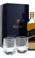 Johnnie Walker Blue Label with 2 Free Glasses 200th Anniversary Gift Set