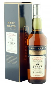 Brora 1972 22 Year Old, 61.1% ABV, Rare Malts Selection with Box