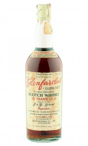 Glenfarclas 12 Year Old, Grant Bonding Co. Seventies Pinerolo Import