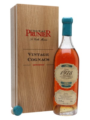 Prunier 1978 Borderies Cognac