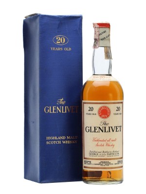 Glenlivet 20 Year Old / Bottled 1960s