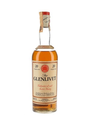 Glenlivet 20 Year Old / Bottled 1960s