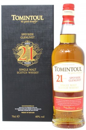 Tomintoul Single Malt Scotch 21 year old