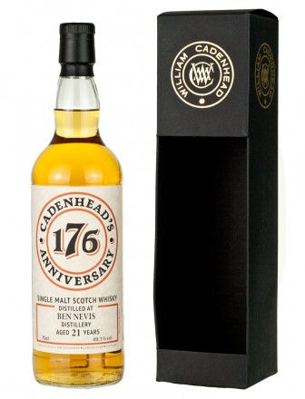 Ben Nevis 21 Year Old 1996 Cadenhead's 176th Anniversary
