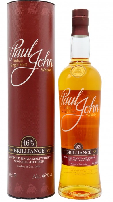 Paul John Brilliance Indian Single Malt