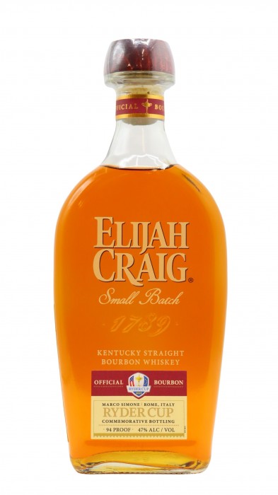 Elijah Craig Small Batch Bourbon Ryder Cup 2023 Limited Edition