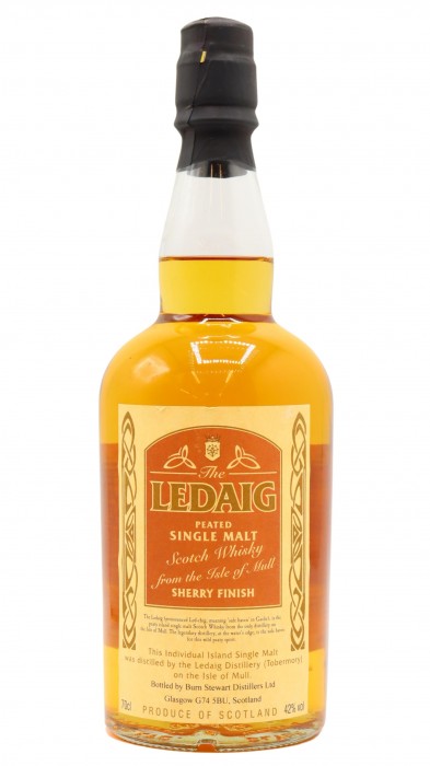 Ledaig Peated Single Malt Sherry Finish (old bottle)