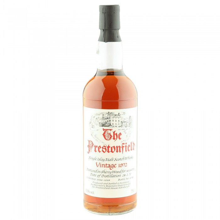 Bowmore 1972, Prestonfield House Edition with Box