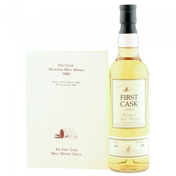 Brora 1982 21 Year Old, First Cask Malt Whisky Circle, Cask 275