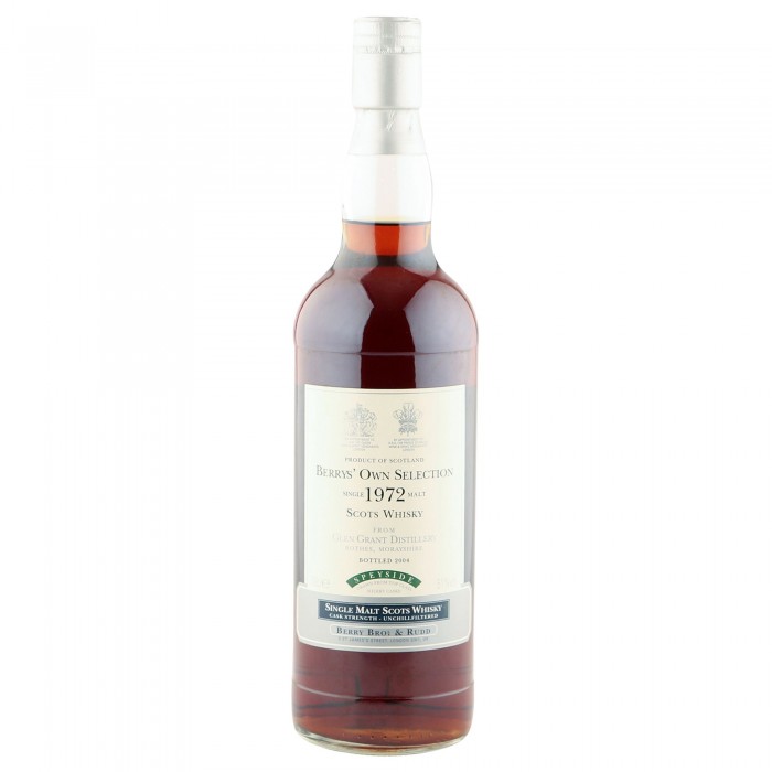 Glen Grant 1972 32 Year Old, Berrys' Own Selection 2004 Bottling