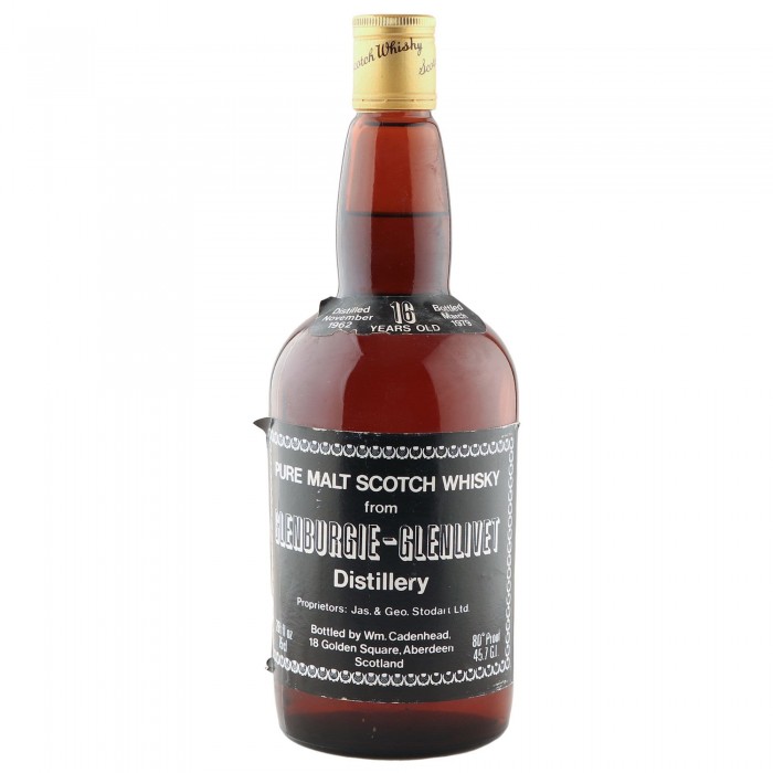 Glenburgie 1962 16 Year Old, Cadenhead's 1979 Dumpy Bottling