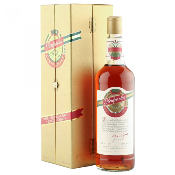 Glenfarclas 150th Anniversary, 1986 Bottling with Presentation Box