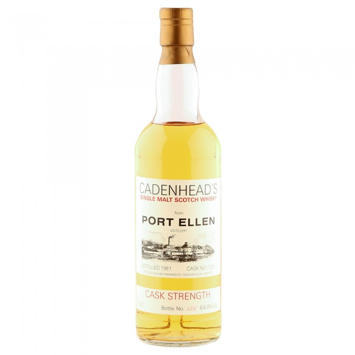 Port Ellen 1981, Cadenhead's Cask Strength Bottling, Cask #1293