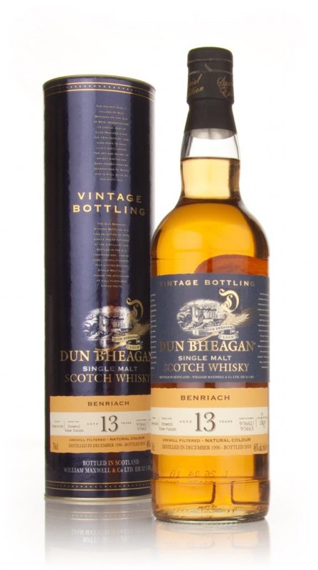 BenRiach 13 Year Old 1996 Dun Bheagan Ian MacLeod