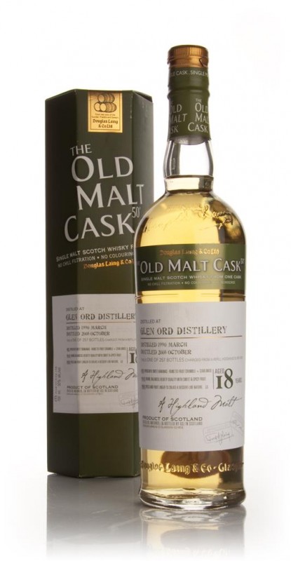 Glen Ord 18 Year Old 1990 Old Malt Cask Douglas Laing