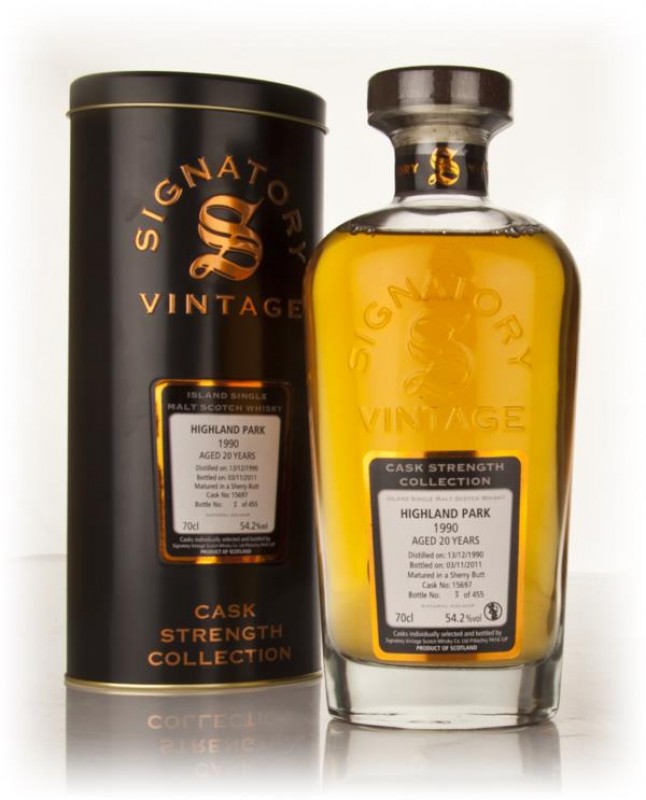 Highland Park 20 Year Old 1990 Cask 15697 Cask Strength Collection