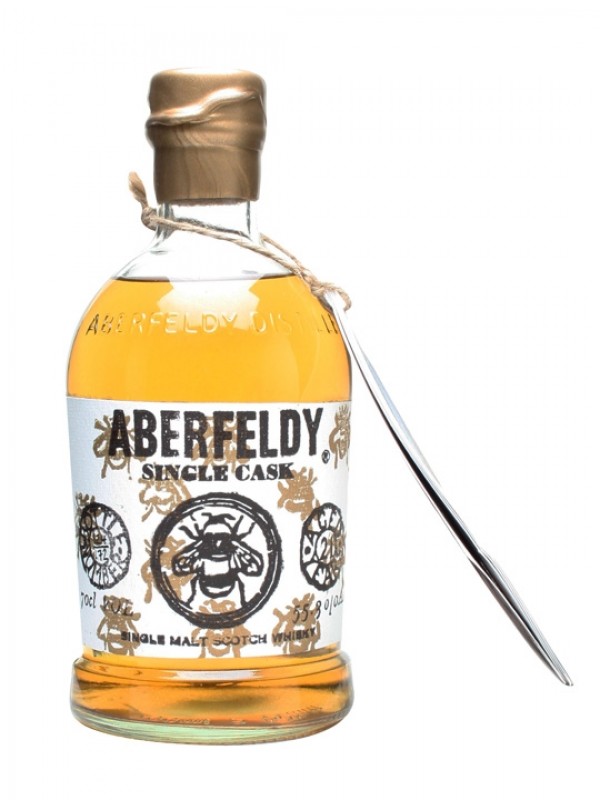 Aberfeldy 1991 21 Year Old Bee Label