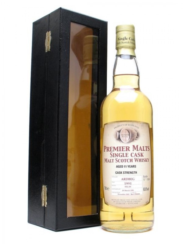 Ardbeg 1991 11 Year Old Premier Malts Independent Bottling