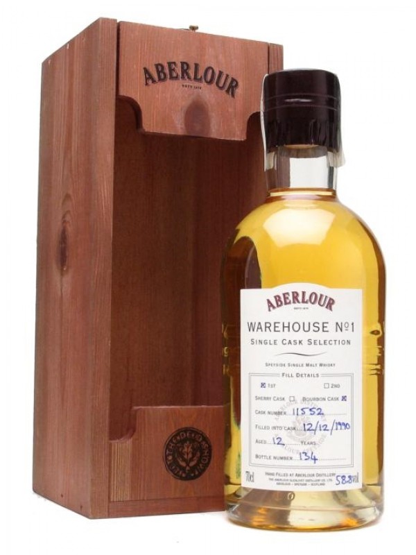 Aberlour 1990 12 Year Old Bourbon Cask