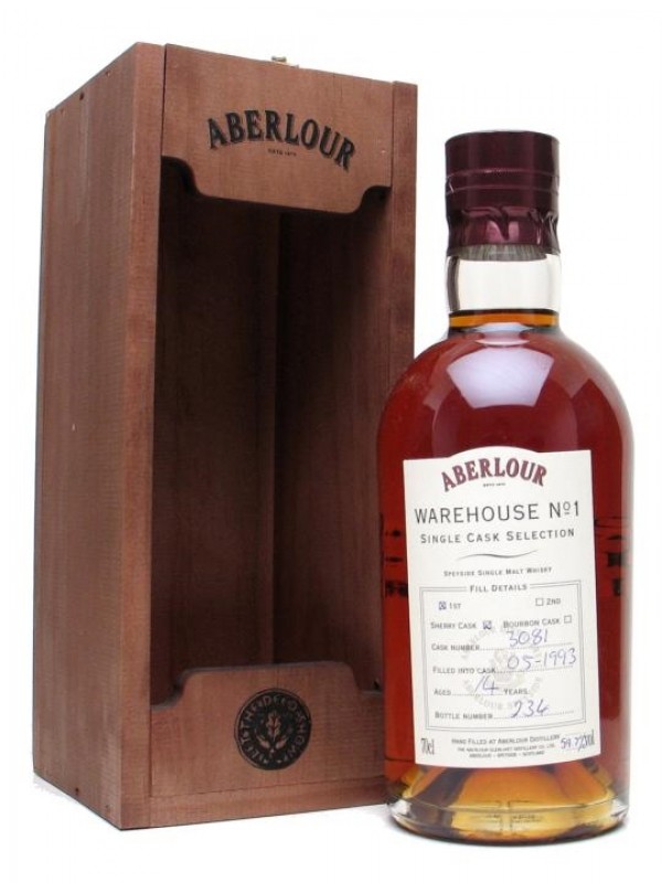 Aberlour 1993 14 Year Old Sherry Cask #3081