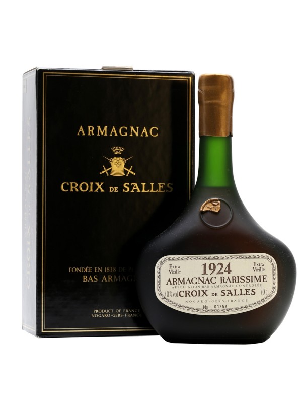 Croix de Salles 1924 Armagnac / Bottled 1993