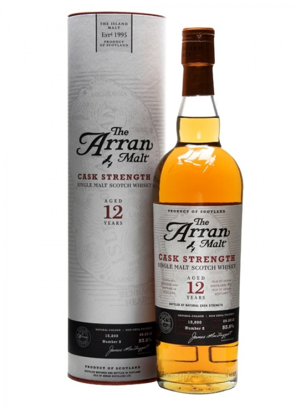 Arran 12 Year Old Cask Strength Batch 2 Sherry Casks
