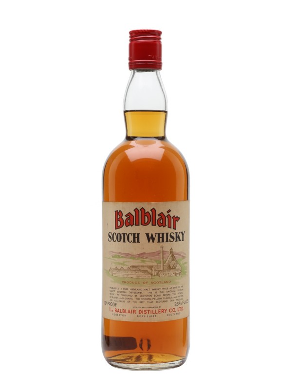 Balblair Bottled 1960s