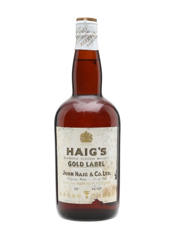 Haig's Gold Label / Bottled 1950s / Spring Cap