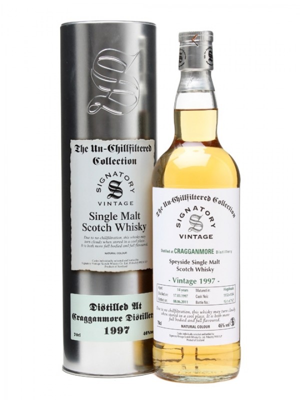 Cragganmore 1997 14 Year Old Signatory