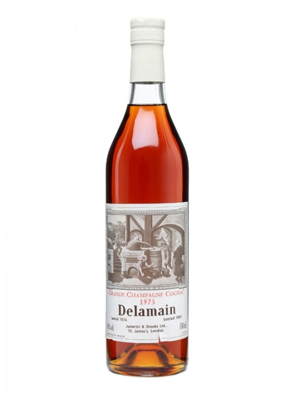 Delamain 1973 Cognac Landed 1974 Bottled 1998 Justerini & Brooks