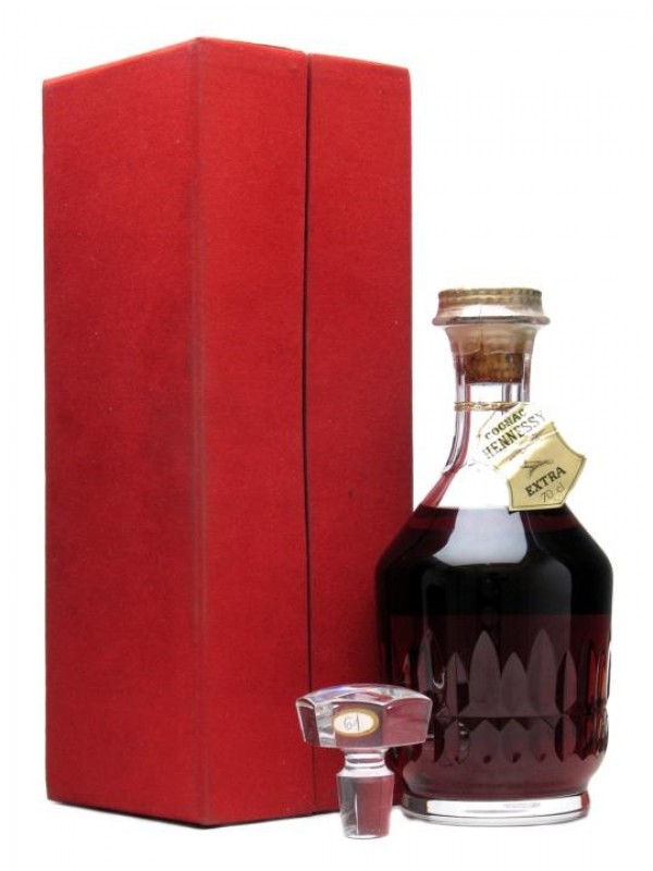 Hennessy Extra Cognac Baccarat Crystal Decanter