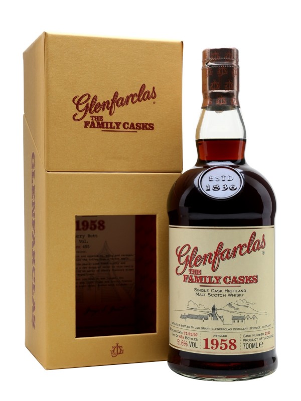 Glenfarclas 1958 / Sherry Cask #2245 / 1st Release / The Family Casks