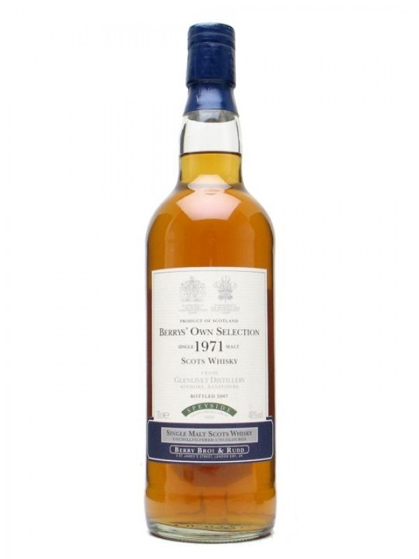 Glenlivet 1971 Bottled 2007 Berry Bros & Rudd