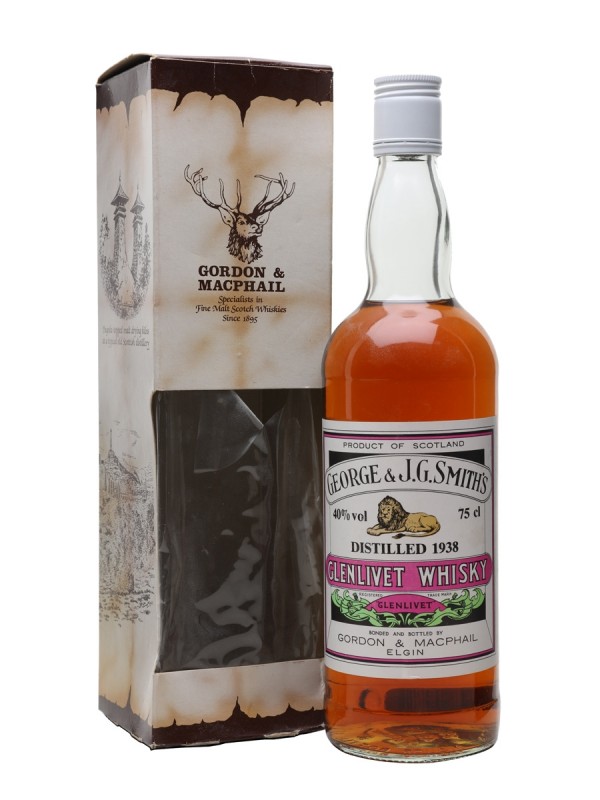 Glenlivet 1938 / Bottled 1980s / Gordon & MacPhail