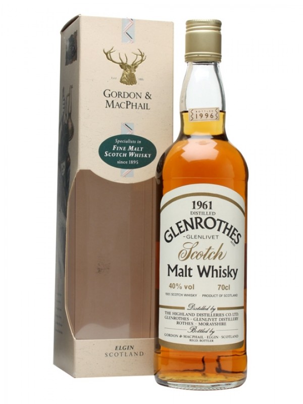 Glenrothes 1961 Bottled 1996 Gordon & Macphail