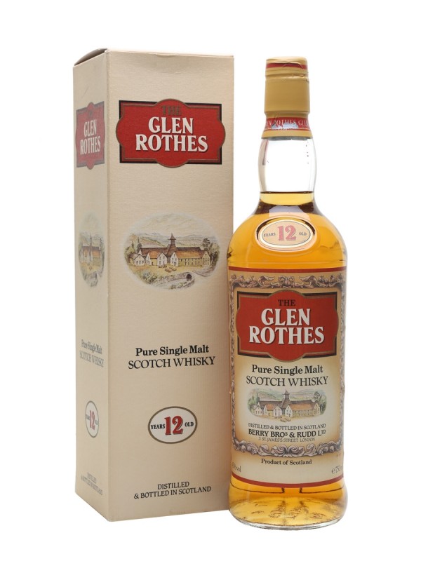 Glenrothes 12 Year Old / Bottled 1980s