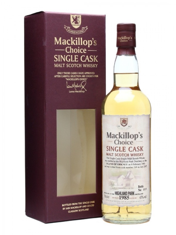 Highland Park 1985 22 Years Old Cask #369 Mackillop's