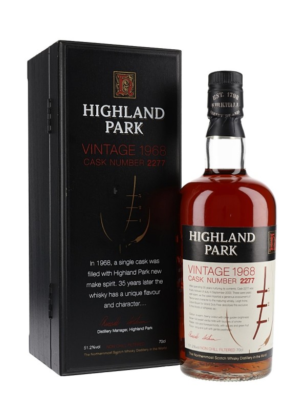 Highland Park 1968 / 35 Year Old / Single Cask #2277
