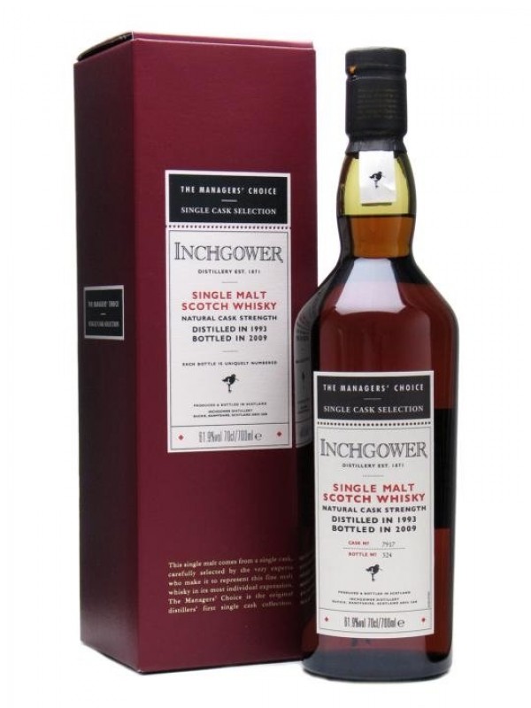 Inchgower 1993 / Managers' Choice / Sherry Cask