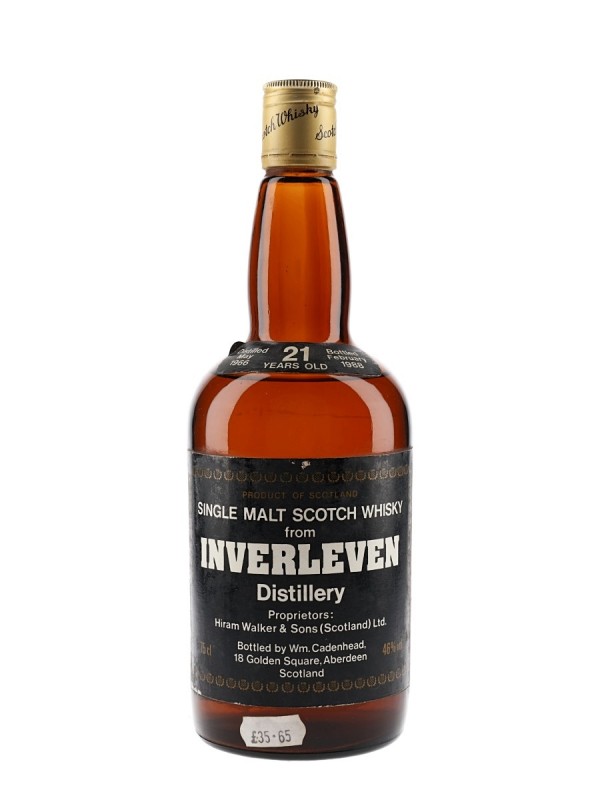Inverleven 1966 21 Year Old Cadenhead's Lowland