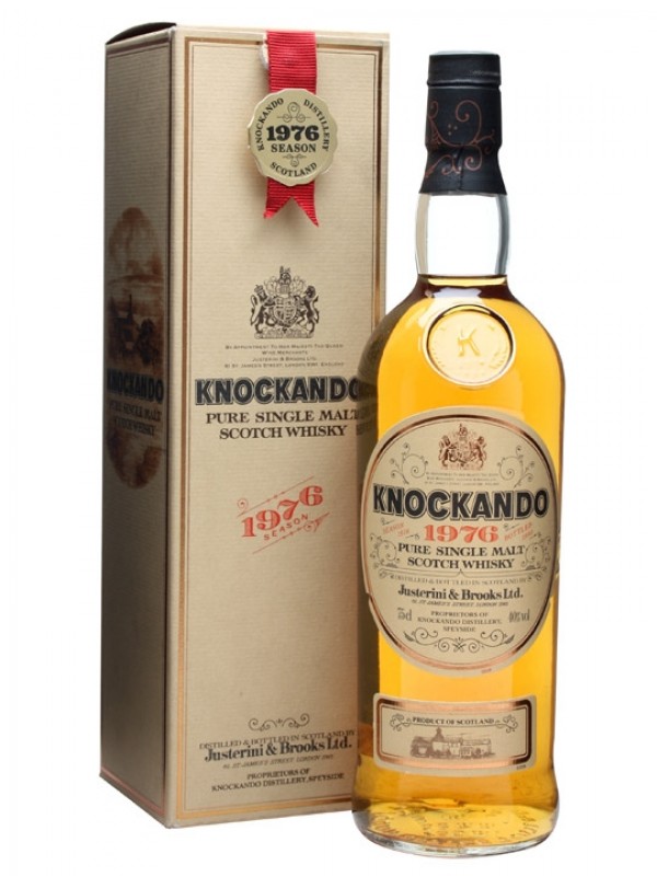 Knockando 1976 Bottled 1990