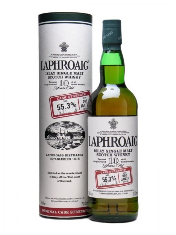 Laphroaig 10 Year Old Cask Strength / Batch 003 / Bottled 2011