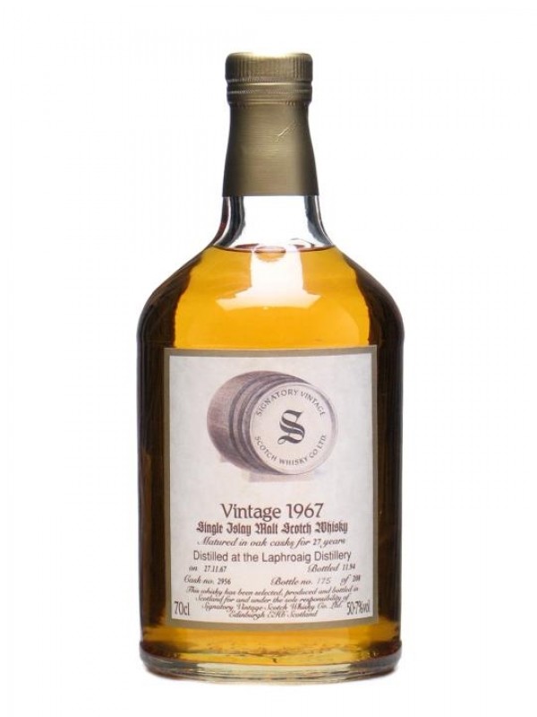 Laphroaig 1967 / 27 Year Old / Cask# 2956 / Signatory