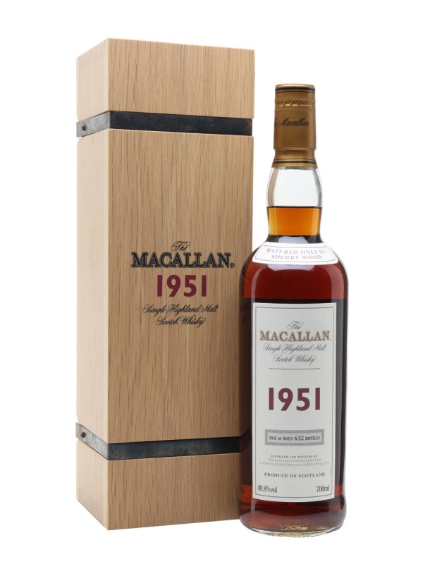 Macallan 1951 50 Year Old