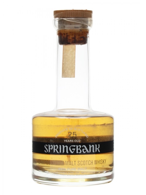 Springbank 25 Year Old / Bottled 1970s