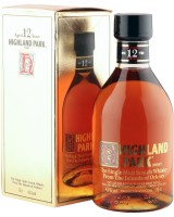 Highland Park 12 Year Old, Screen Printed Eighties Bottling with Box