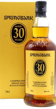 Springbank Cambeltown Single Malt 2022 Edition 30 year old