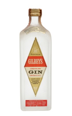 Gilbey's London Dry Gin / Bottled 1960s