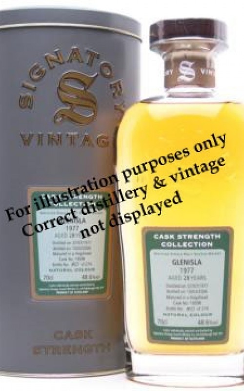 Glencraig 1975 28 Year Old Bourbon Barrel Signatory Bottled 2004